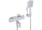 Смеситель для ванны G3291 хром Gappo