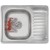 Мойка врезная Z5848-08-180MD micro decor Zerix