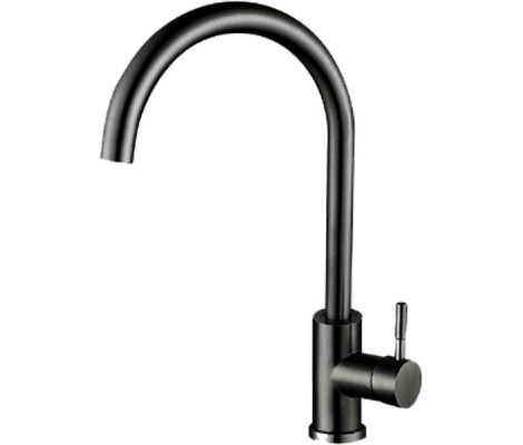 Смеситель д/кухни нерж/сталь ZERIX - LUX-011 GRAPHITE