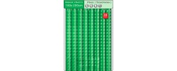 Шторка  F8753 (светло-зелёный/Peva/полиэтилен) 180х200 FRAP 