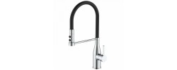 Смеситель д/кухни MIXXUS PREMIUM SUMMER 017 REFL.BLACK Ø35 (8 шт/ящ)