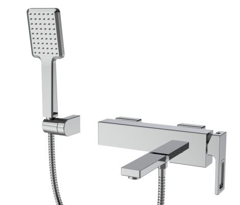 Смеситель для ванны KB-41009-01 короткая хром Koer