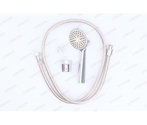 Набор для душа Shower Set-01 шланг, лейка, кронштейн Zerix