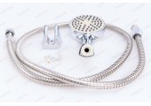 Набор для душа Shower Set-01 шланг, лейка, кронштейн Zerix