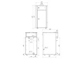 Котел газовый ЛУЧ КСГ-63, max 3 bar Ø180