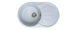Мойка керамогранитная 27 серая матовая Granmill