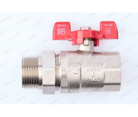 Кран шаровый с американкой EUROPRODUCT 1