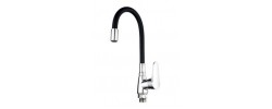 Смеситель для кухни REFLECTOR MIXXUS ELVIS 014 (NUT) BLACK Ø35 ГАЙКА