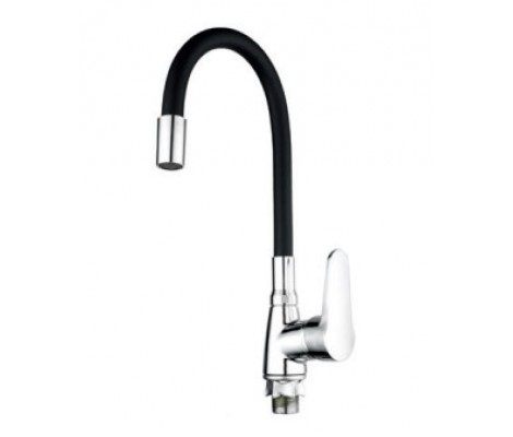 Смеситель для кухни REFLECTOR MIXXUS ELVIS 014 (NUT) BLACK Ø35 ГАЙКА