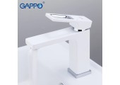 Смеситель для раковины G1017 белый Gappo