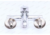 Смеситель д/ванны корот. нерж/сталь CHAMPION SUS-006 (EURO) CHROME Ø40