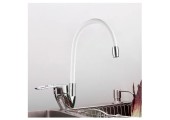 Смеситель для кухни Yub 279 Reflector Ø40 белый Zerix