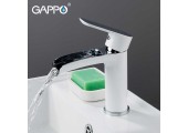 Смеситель для раковины G1048-8 белый Gappo