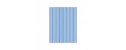 Шторка для ванной F8603 голубой/текстиль/полиэстер 180х180 Frap
