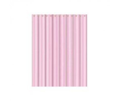Шторка для ванной F8605 розовый/текстиль/полиэстер 180х180 Frap