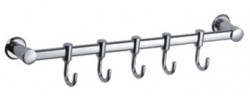 Настенная вешалка 5 крючков F205-5 подвижные Frap