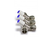 Коллектор вентильный 1-16 3 выхода MR135N-1-C-3 TIM