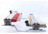 Коллекторный блок 1* 7 выходов нержавеющая сталь в сборе, евроконус 3/4