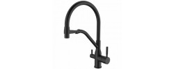 Смеситель д/кухни MIXXUS PREMIUM GRAVITY 021 BLACK REFL.BLACK Ø35 (8 шт/ящ)