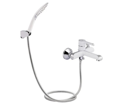 Смеситель для ванны Edem 009 короткий Ø35 белый Mixxus Premium
