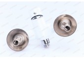 Смеситель для ванны Edem 009 короткий Ø35 белый Mixxus Premium
