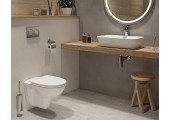 Инсталляция с унитазом Normus 9842B003-7206 с сиденьем SC и хром клавишей смыва VitrA