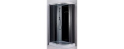 Душевая кабина 719 B L 120*80*215 стекло 4мм, низкий поддон Дана