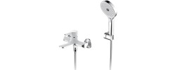 Смеситель для ванны G3203-8 белый Gappo