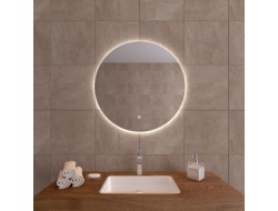 Зеркало  800 круглое Bingo с LED подсветкой и сенсорным выкл.Кайман Glassiko