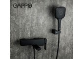 Смеситель для ванны G3217-6 черный Gappo