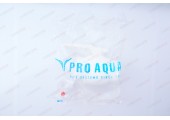Кран шаровый 63 латунный шар полнопроходной Ultra белый Pro Aqua