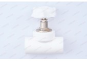Вентиль 25 белый Pro Aqua