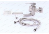 Смеситель для ванны KUB 009 Ø40 короткий из нержавеющей стали SUS304 Mixxus 