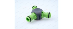 Тройник для коннектора ABS+TPR, блистер PRO PL-432 PLAMIX
