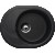 Мойка керамогранитная U - 403 - 308 черный Ulgran