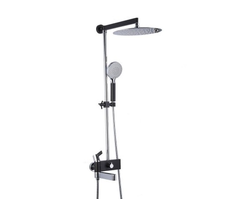 Душевая система G2481 хром черный Gappo