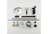 Душевая система G2481 хром черный Gappo