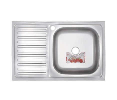 Мойка Z8050R-08-180MD micro decor накладная Zerix 