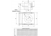 Площадка монтажная 430/0,8 мм Ø150х210 f3208 Ferrum