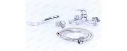 Смеситель для ванны KB-40008-01 короткий хром Koer
