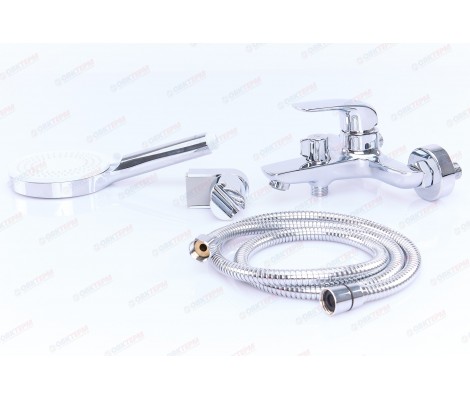 Смеситель для ванны KB-40008-01 короткий хром Koer