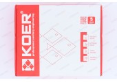 Смеситель для ванны KB-40008-01 короткий хром Koer