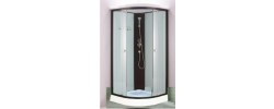 Душевая кабина ALIOTTI  ALT-011W 100*100*215  (стекло 4 мм,низкий поддон) 3 места