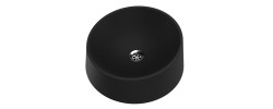 Умывальник Formastone Вулкан G405 искристый черный Fosto