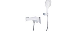 Смеситель для ванны G3217-8 белый Gappo