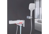 Смеситель для ванны G3217-8 белый Gappo