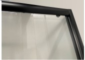 Душевой уголок NG-009-14Q BLACK 900х900х1950 низкий поддон, стекло Niagara