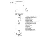 Водонагреватель PRO 1 R ABS 50 V Slim Ariston