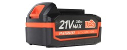Батарея аккумуляторная PATRIOT PB BR 21V(Max) Li-ion 3,0Ah UES тонкая зарядка (5,5 мм)