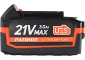 Батарея аккумуляторная PATRIOT PB BR 21V(Max) Li-ion 3,0Ah UES тонкая зарядка (5,5 мм)